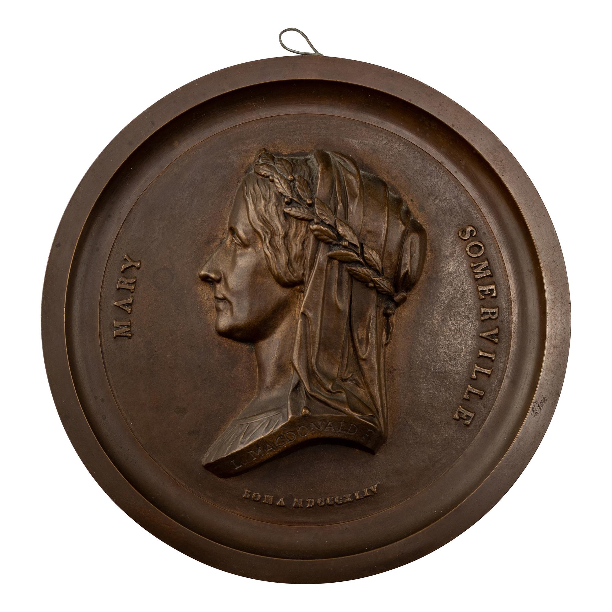 Four Bronze Profile Plaques