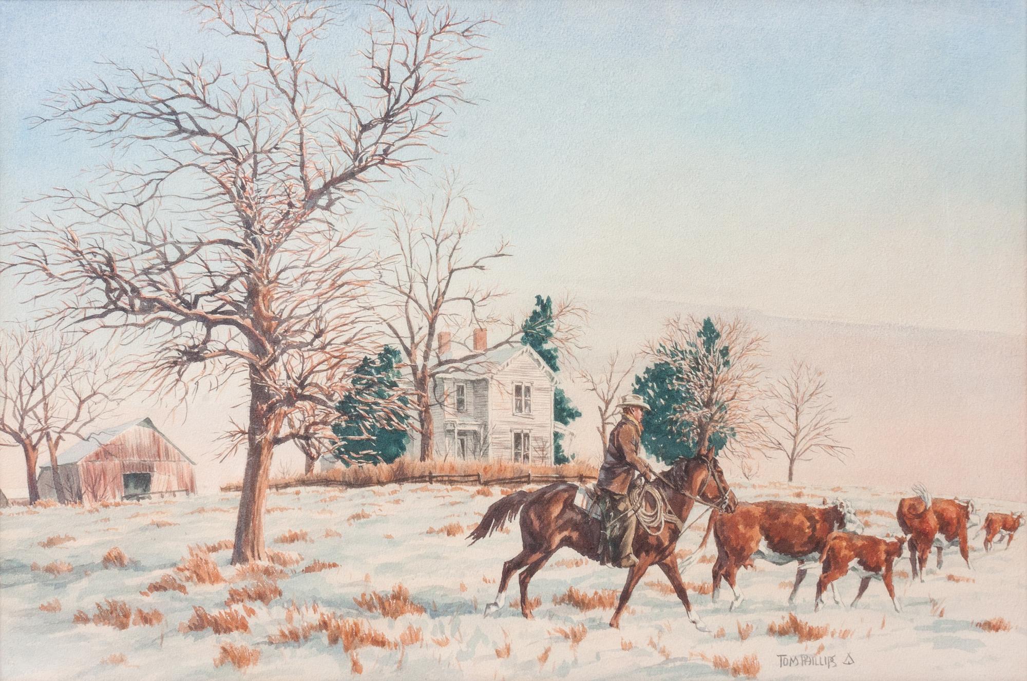 Tom Embert Phillips (American, 1927-2005)