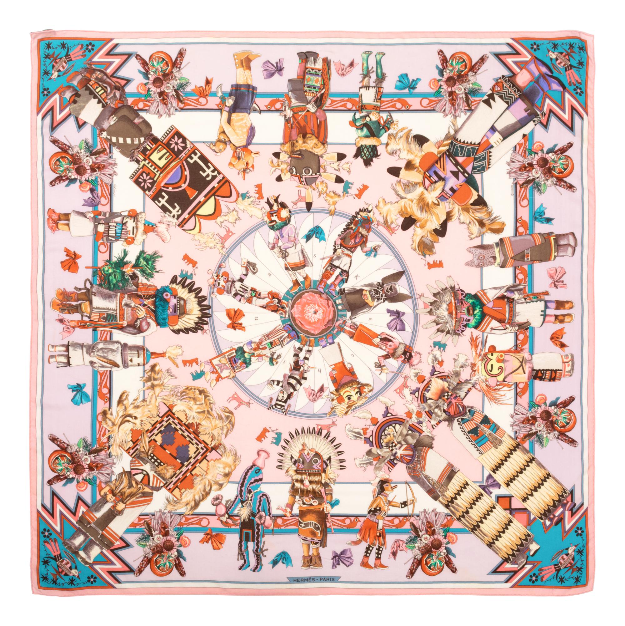 Hermès 140cm Cashmere/Silk Scarf