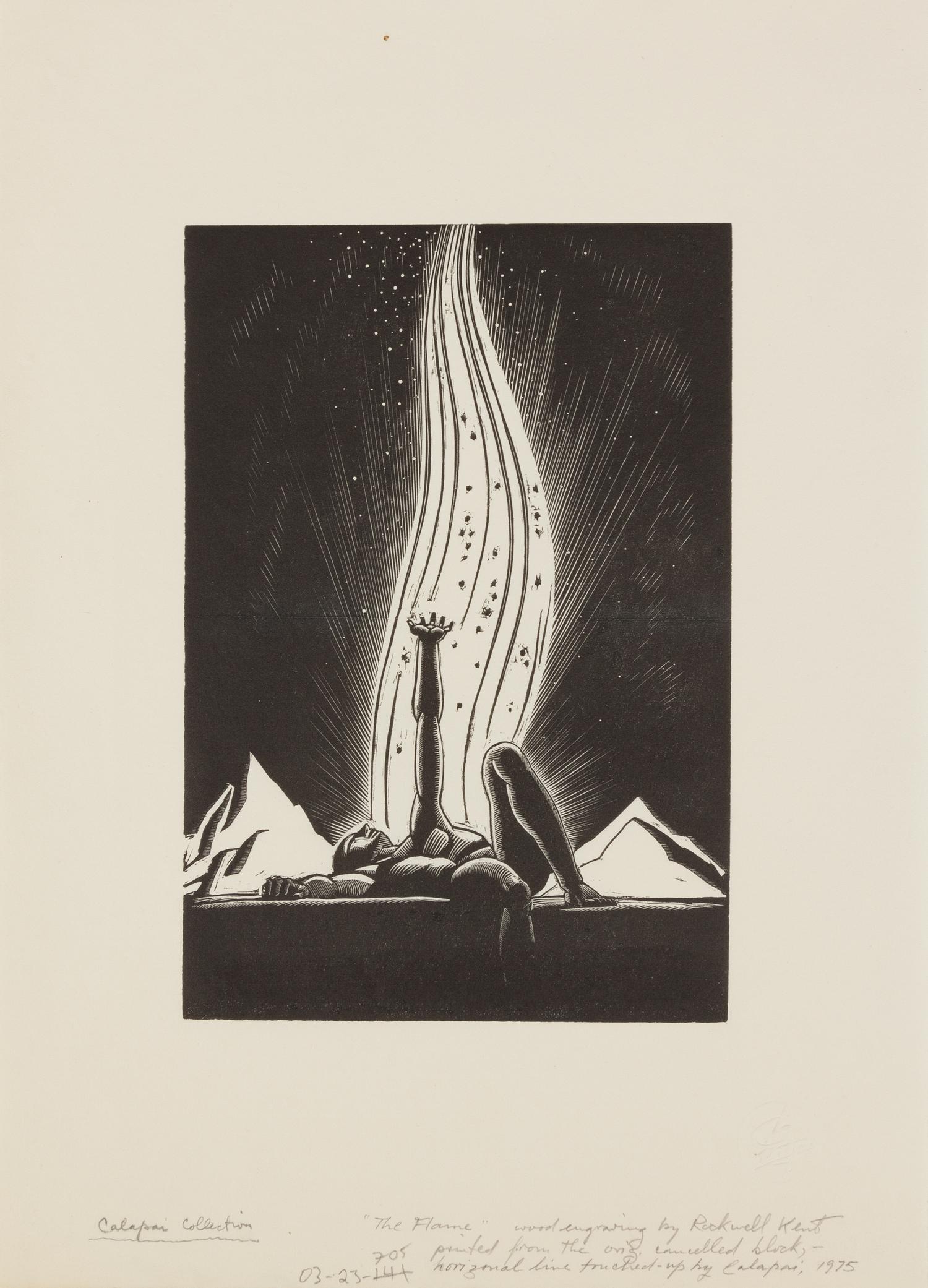 Rockwell Kent, (American, 1882-1971), Untitled (A group of 6 posthumous wood engravings printed by Letterio Calapai)
