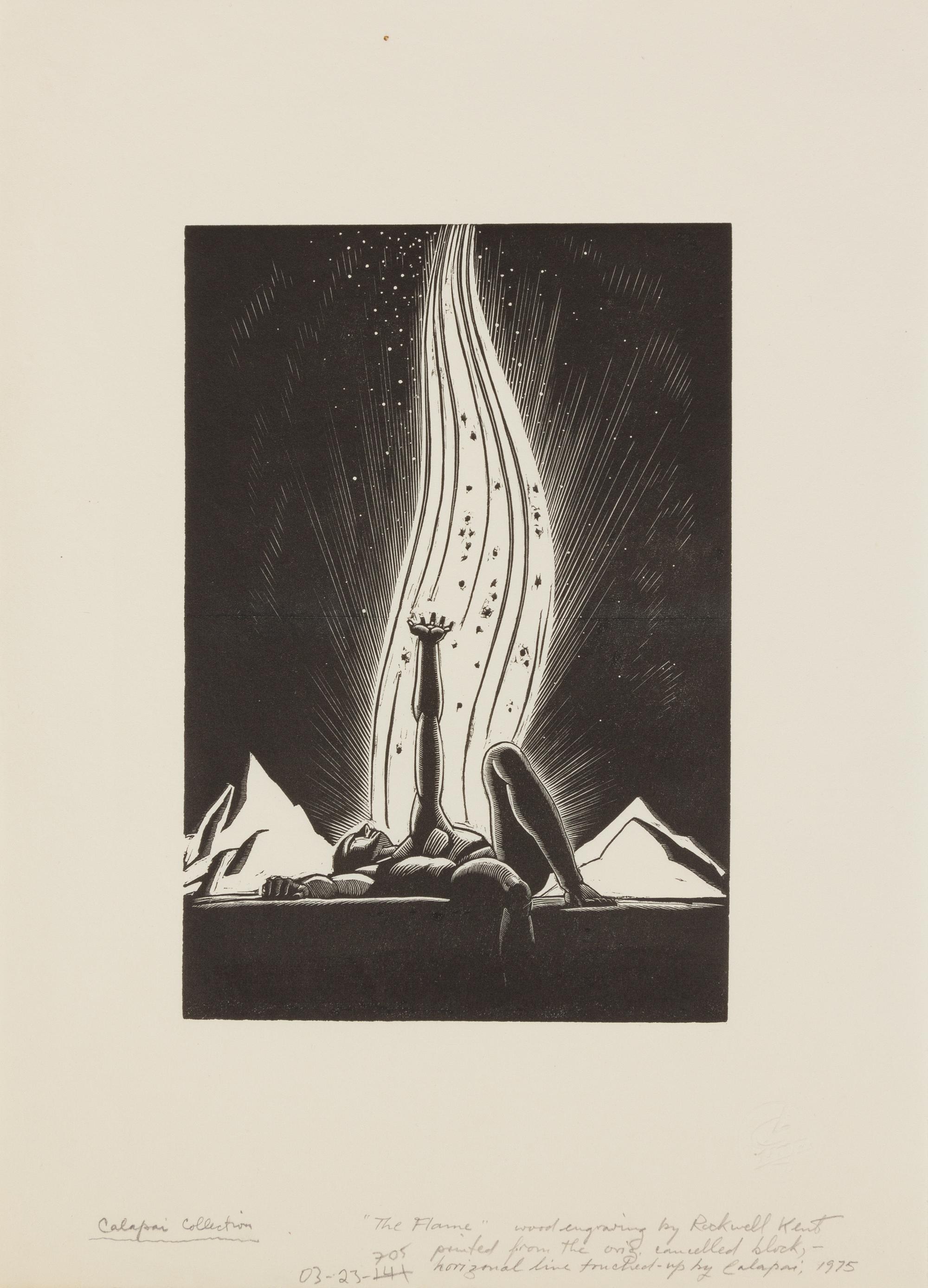 Rockwell Kent, (American, 1882-1971), Untitled (A group of 6 posthumous wood engravings printed by Letterio Calapai)