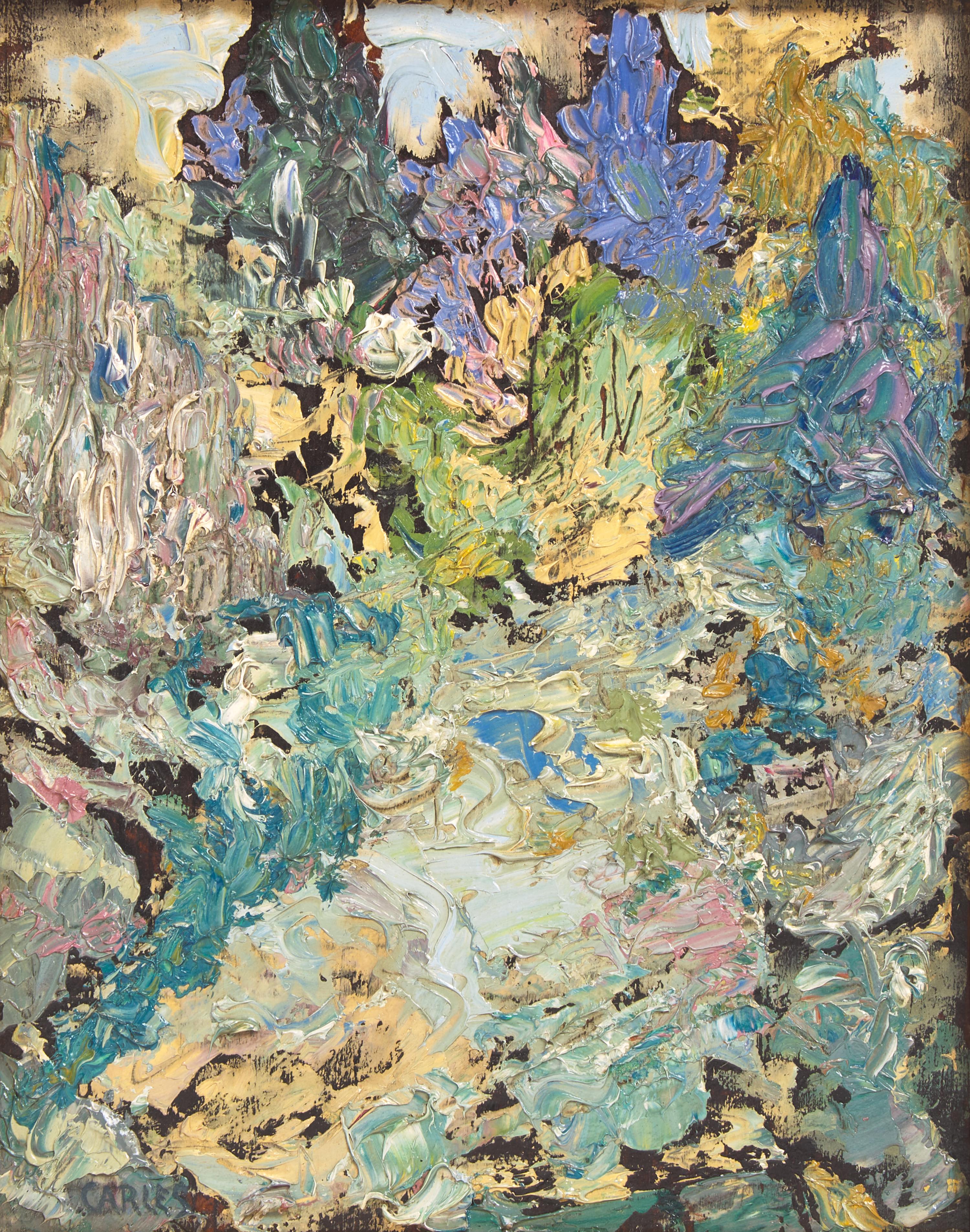 Arthur Beecher Carles (American, 1882–1952) — Untitled (Abstract Forest)