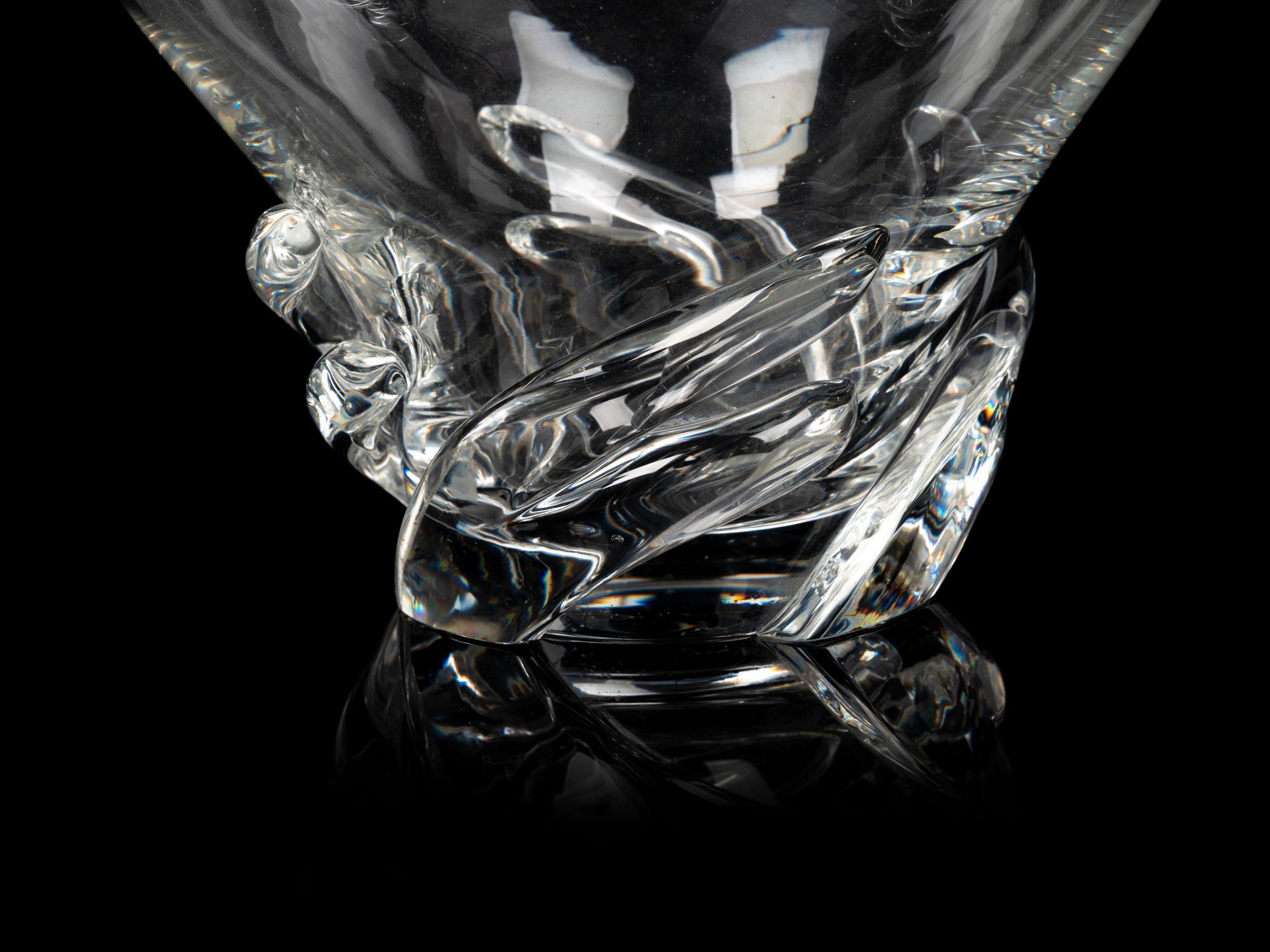 A Group of Three Steuben Glass Articles