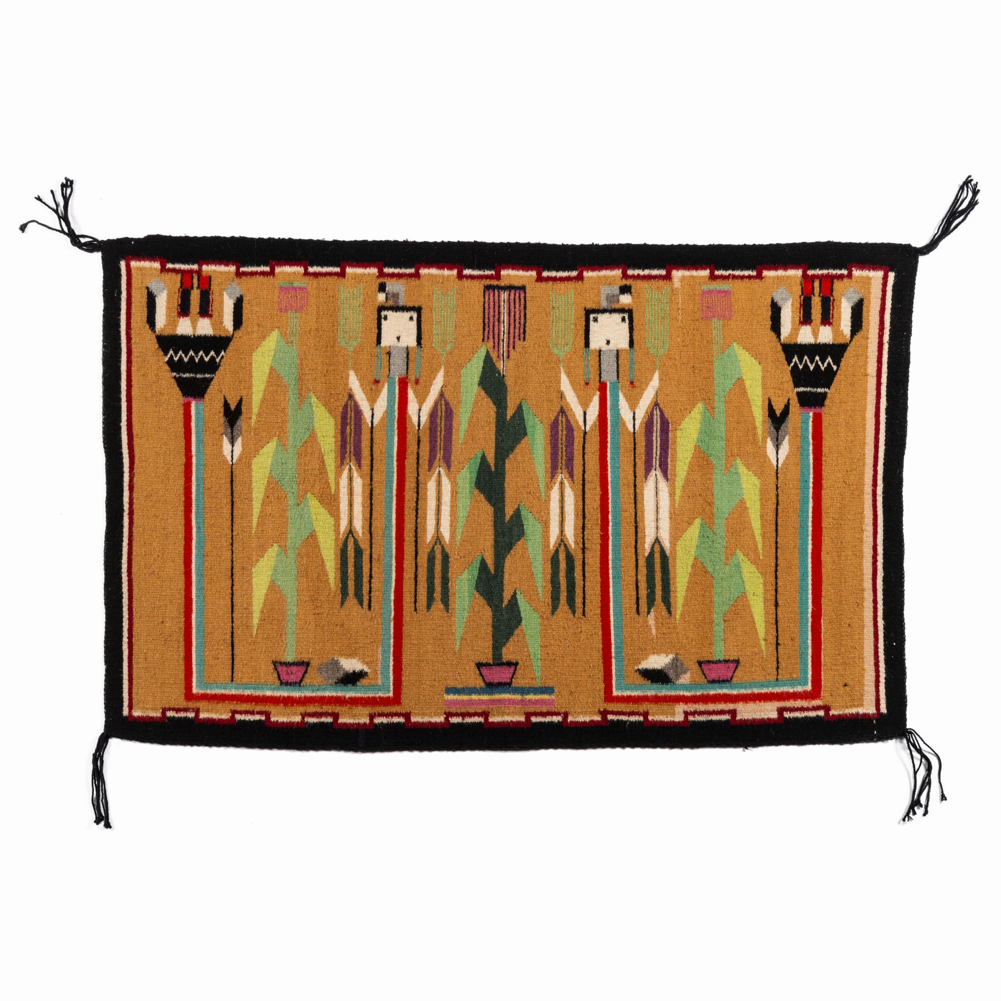 Navajo Yei Weaving / Rug