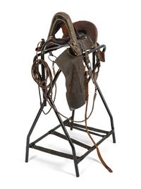 A Tacked McClellan Saddle