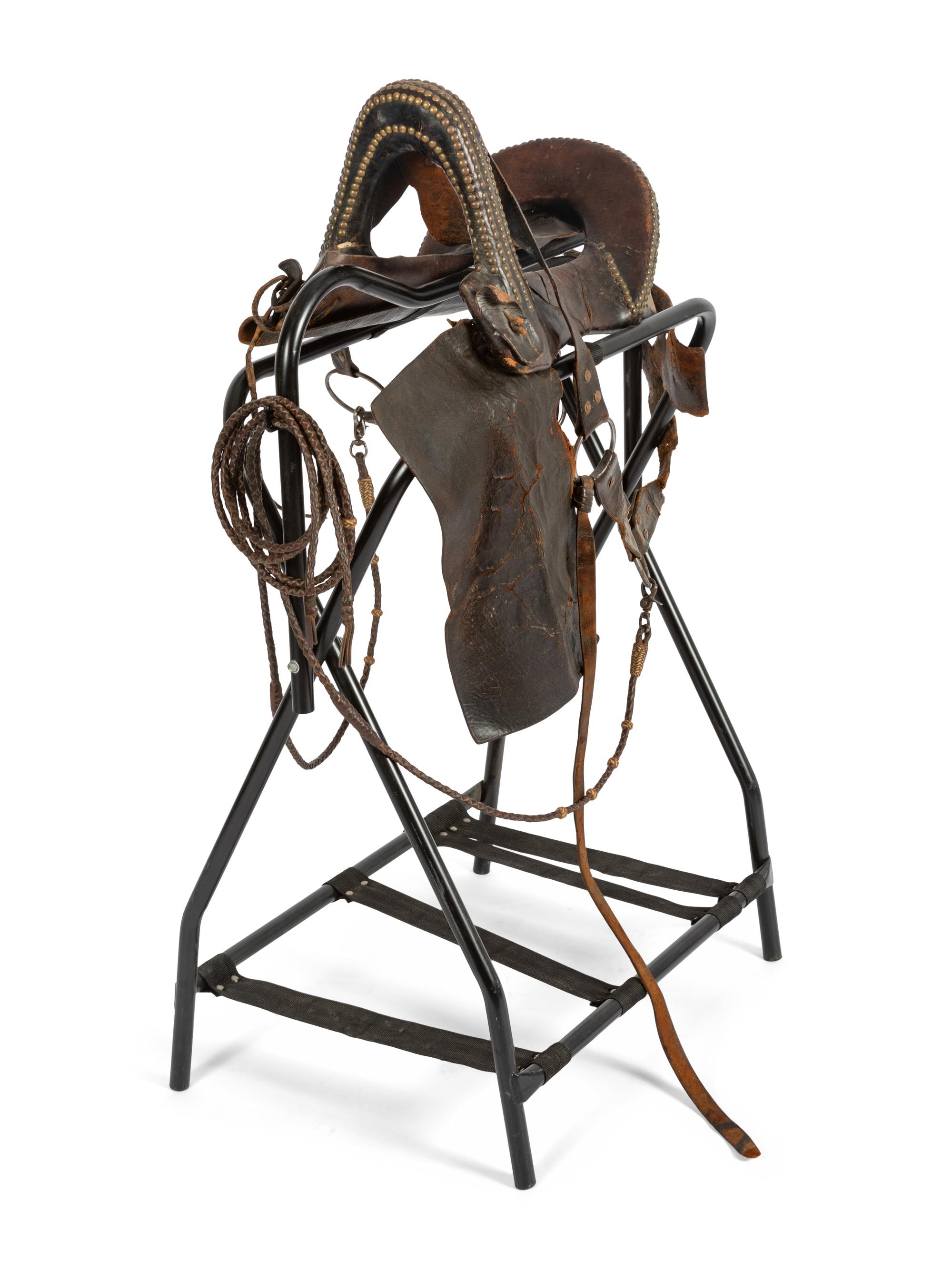 A Tacked McClellan Saddle