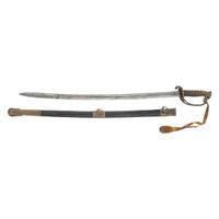 Leech & Rigdon Extra Branch Inside Guard CS Marked Staff & Field Officer's Sword