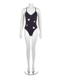 Moschino 'Hearts & Stars' Swimsuit, 1990-2000s