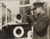 Lewis Wickes Hine, (American, 1874-1940), Ship's Officer Coastline Steamer