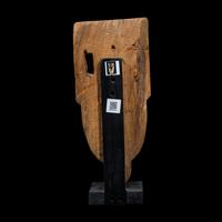 An Egyptian Wood Sarcophagus Mask