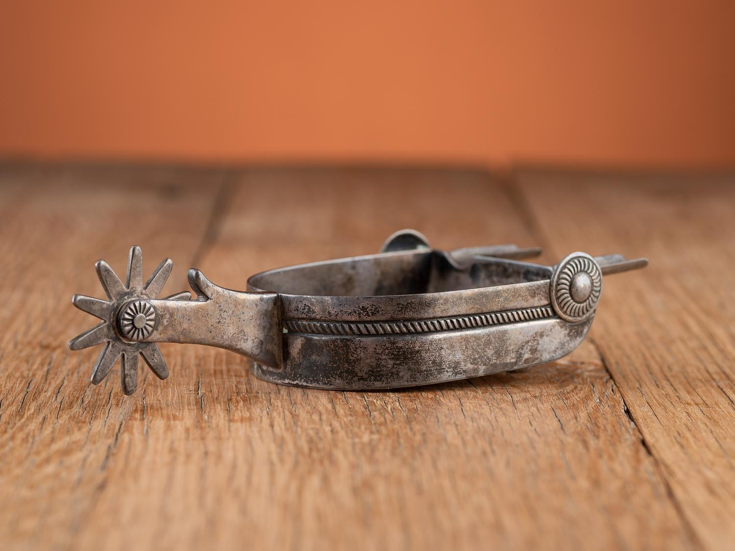 Sterling Silver Spur Ashtray