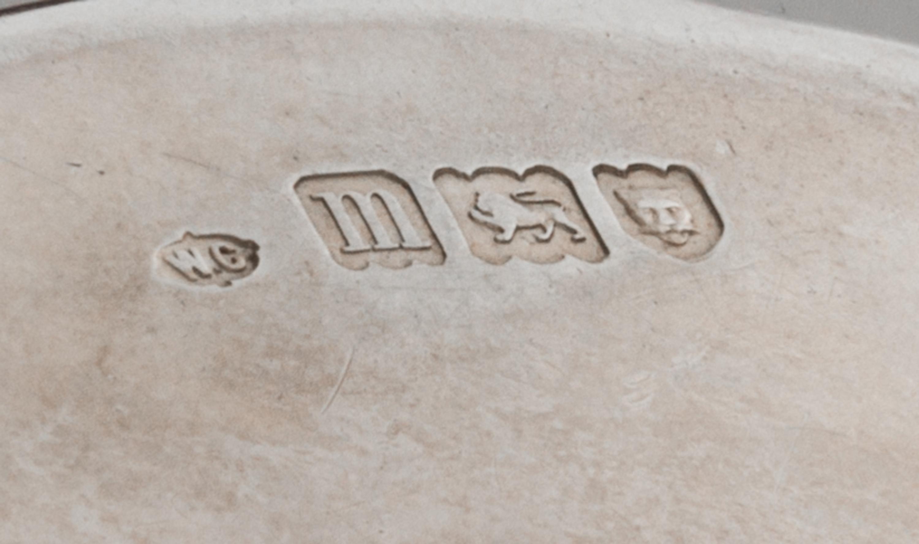 Two English Silver Mounted Boxes, William Comyns and Sons, London, the larger 1907), each of circular form, together with a Continental