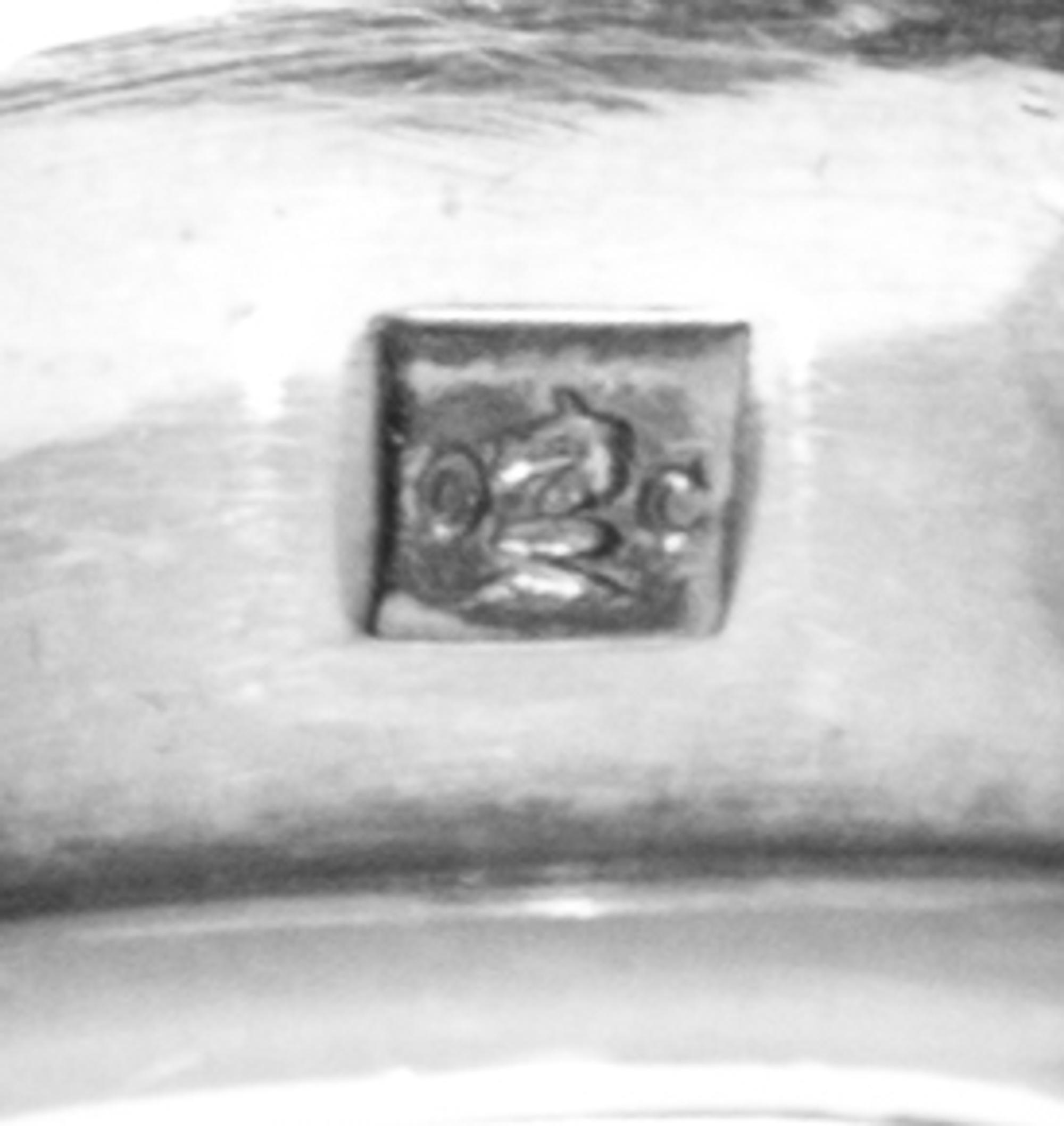 A Group of Three French Silver-Handled Bone Holders, various makers, the handles decorated with ribbon and bellflower motifs, together