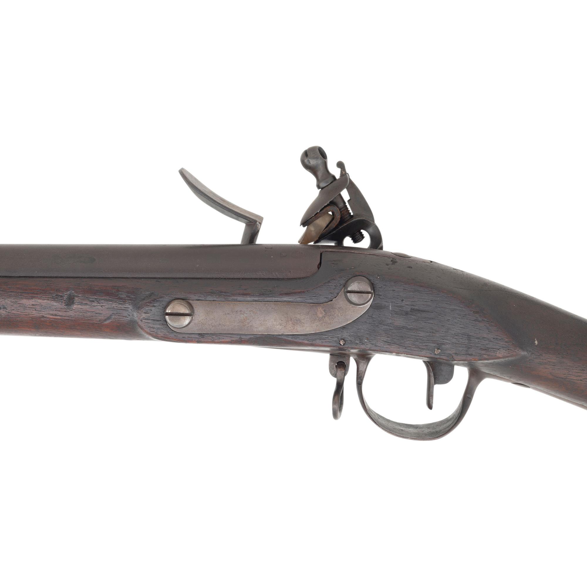 Rare US 1808 Contract Flintlock Musket by Brooke