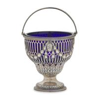 A George III Pierced Silver Sugar Basket
