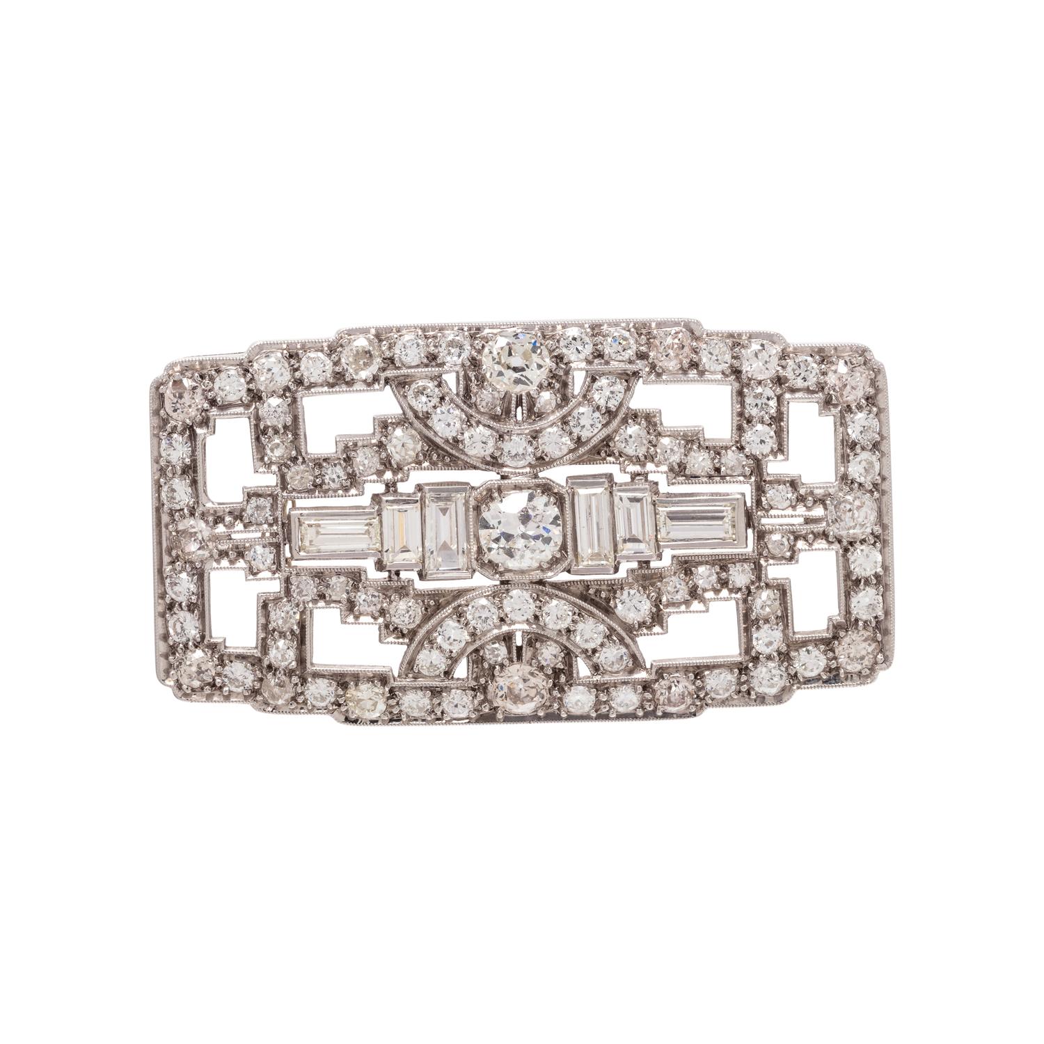 DIAMOND BROOCH