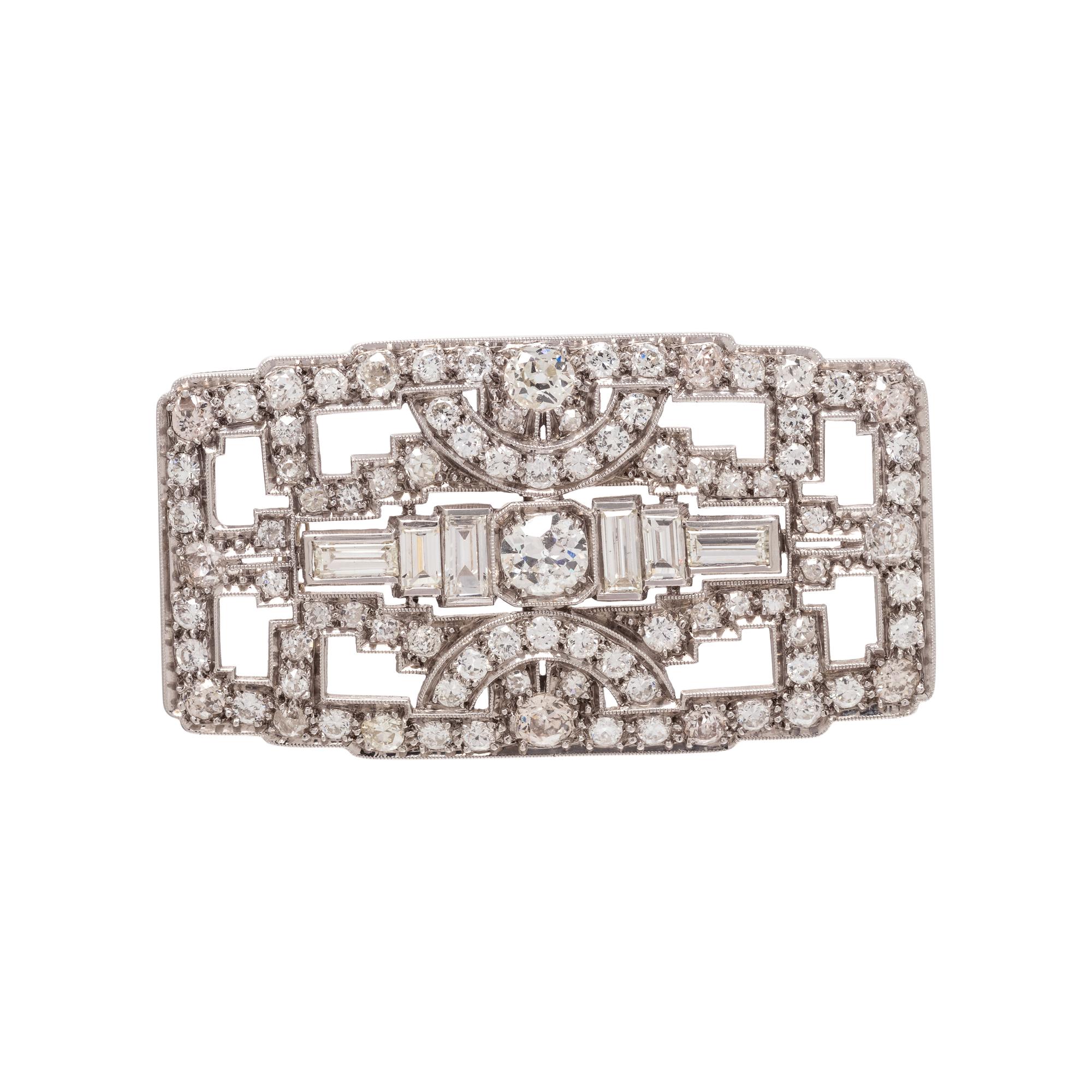 DIAMOND BROOCH