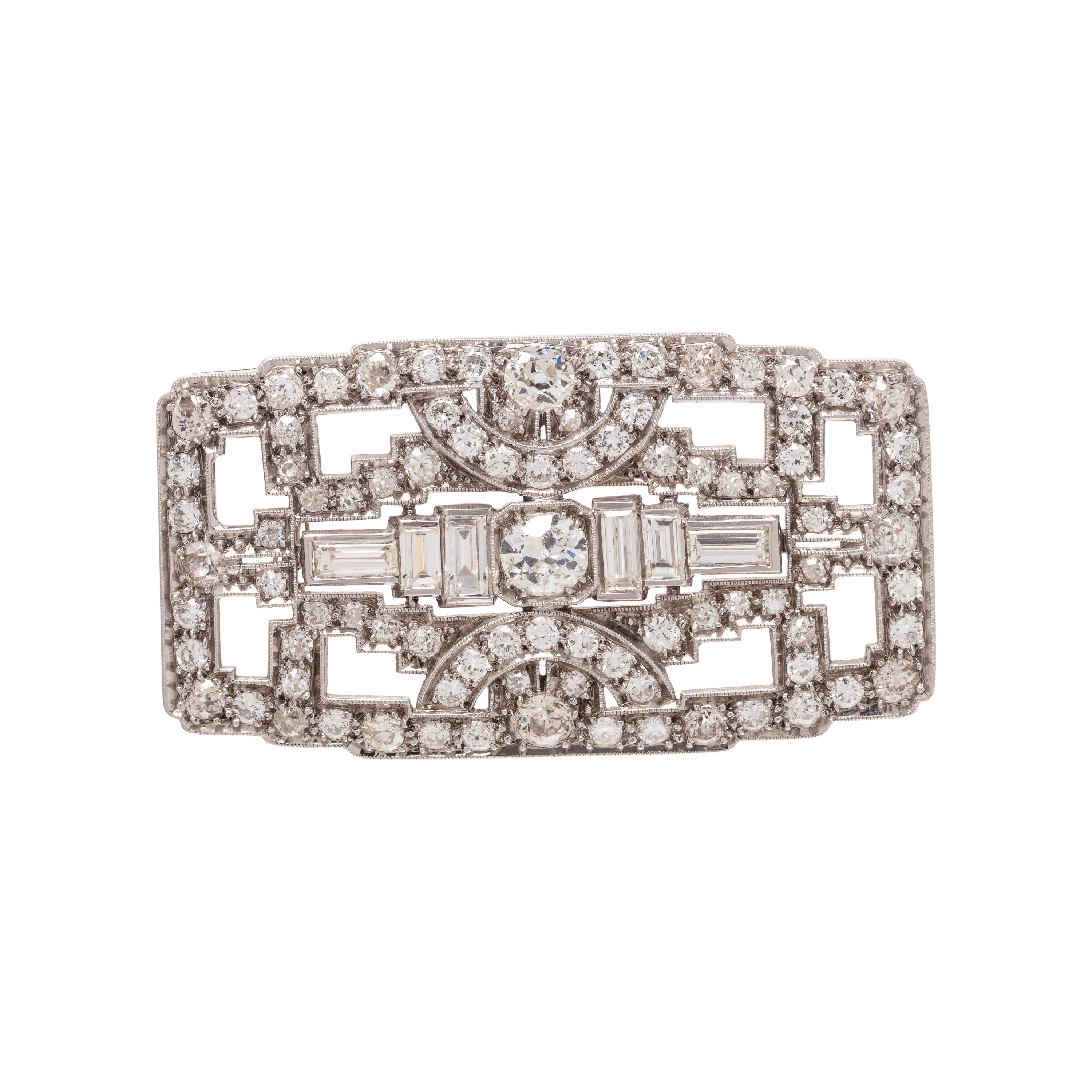 DIAMOND BROOCH