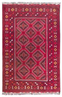 A Turkoman Wool Rug 9 feet 9 inches x 6 feet 6 inches. — FIRST HALF 20TH CENTURY