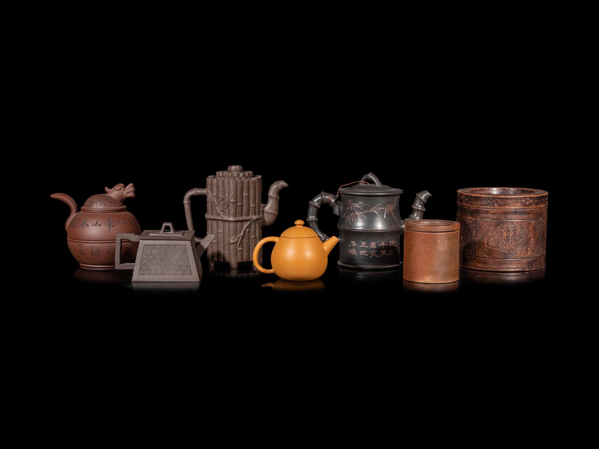 Seven Chinese Pottery Tea Articles