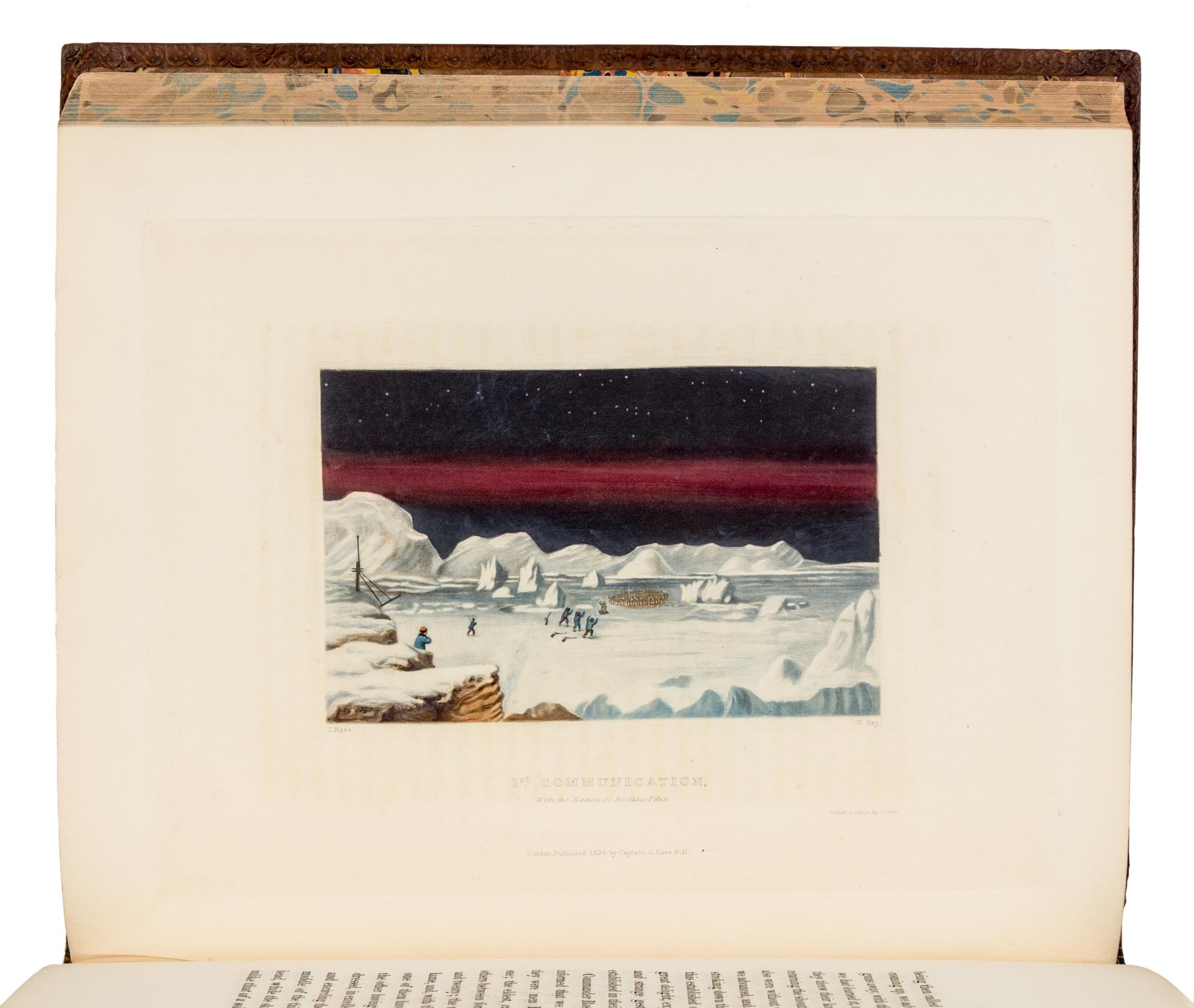 ROSS, John (1777-1856). Narrative of a Second Voyage in Search of a North-West Passage... London, 1835. FIRST EDITION.