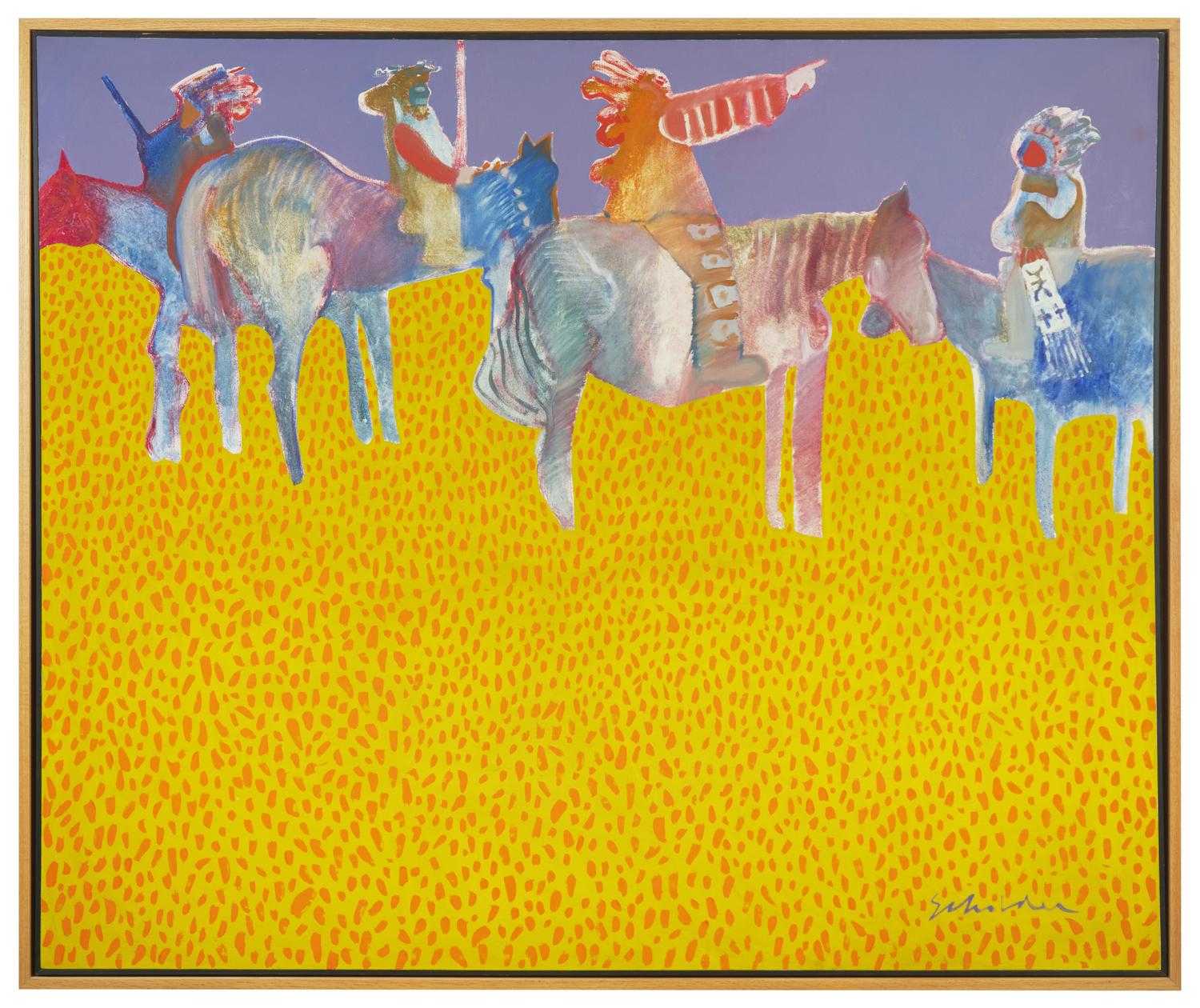 Four Indian Riders, 1967
