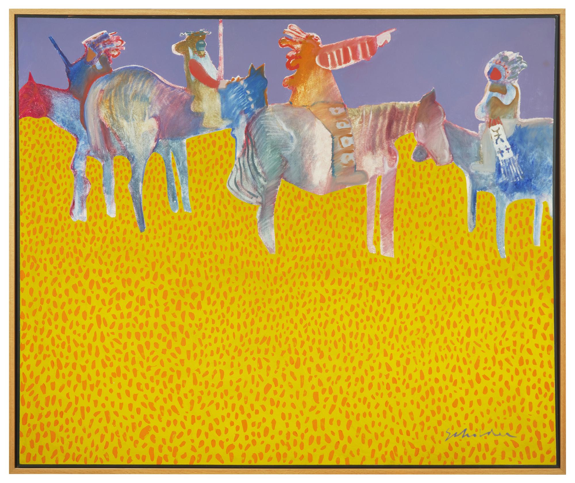 Four Indian Riders, 1967
