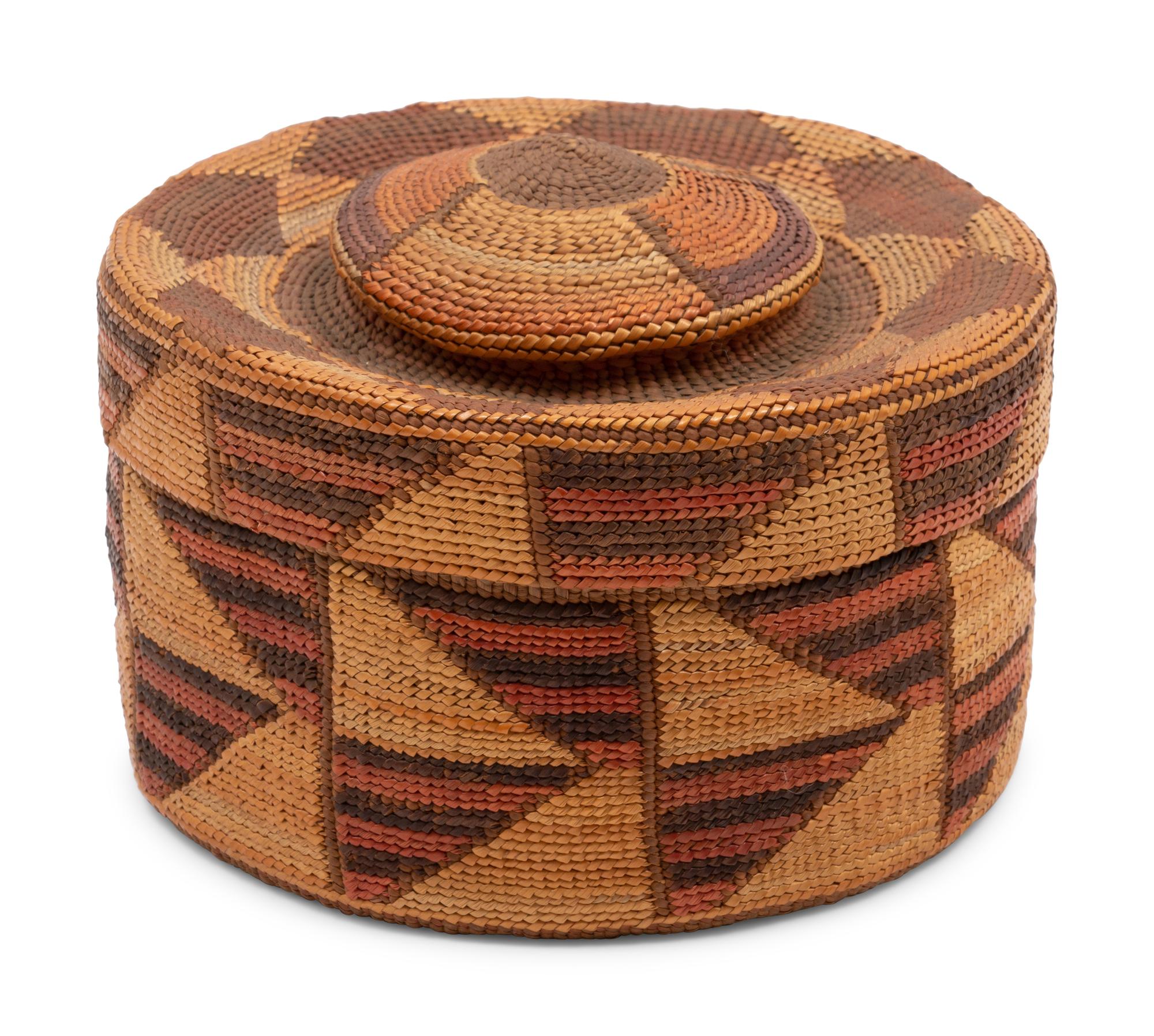 Tlingit Rattle-Top Basket