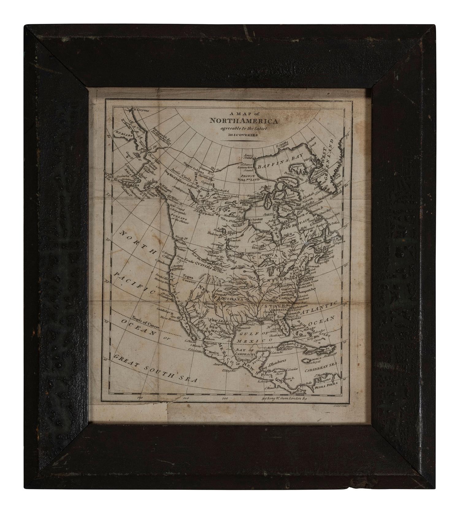 [NORTH AMERICA] Two Maps Featuring the United States and Associated Bodies of Water.