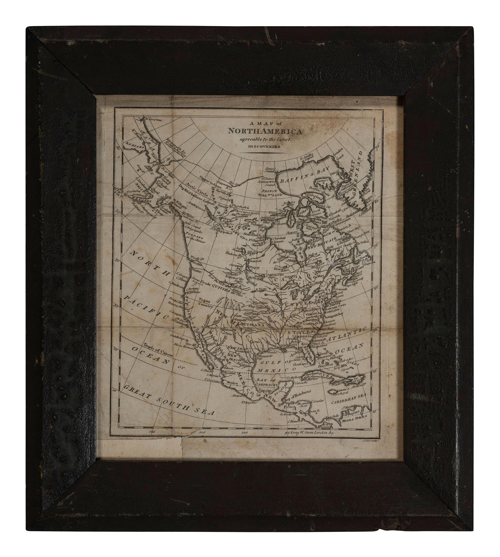 [NORTH AMERICA] Two Maps Featuring the United States and Associated Bodies of Water.