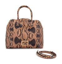 Valentino Brown Snakeskin Bag, 2000s