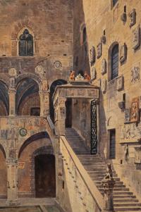 Cortile del Bargello, Florence