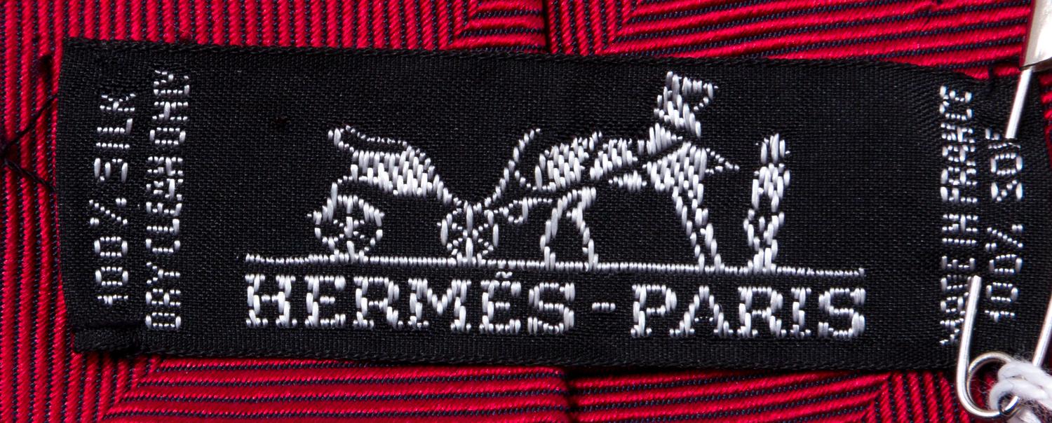 A Pair of Hermès Ties,