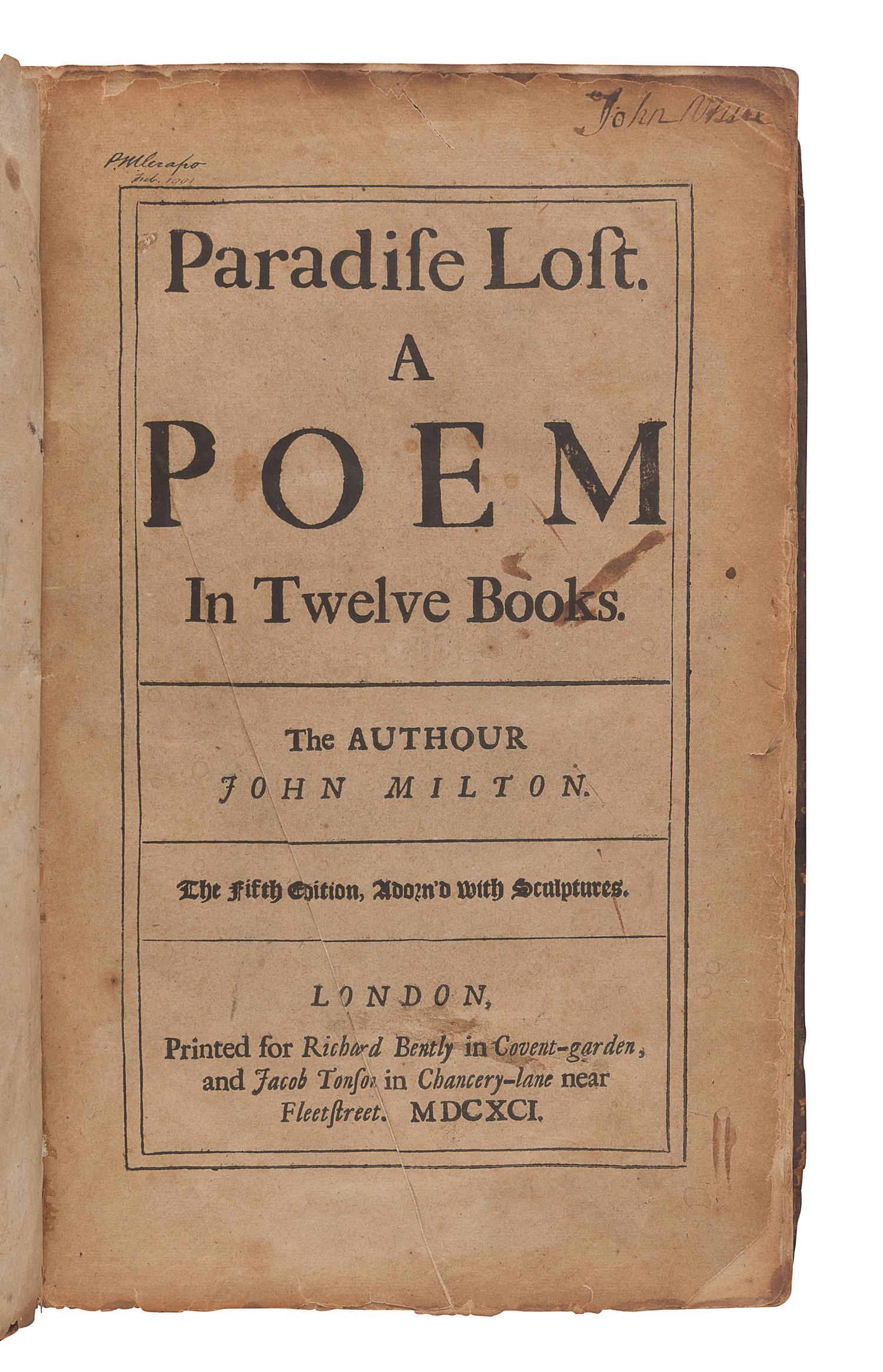 [ENGLISH LITERATURE & HISTORY].