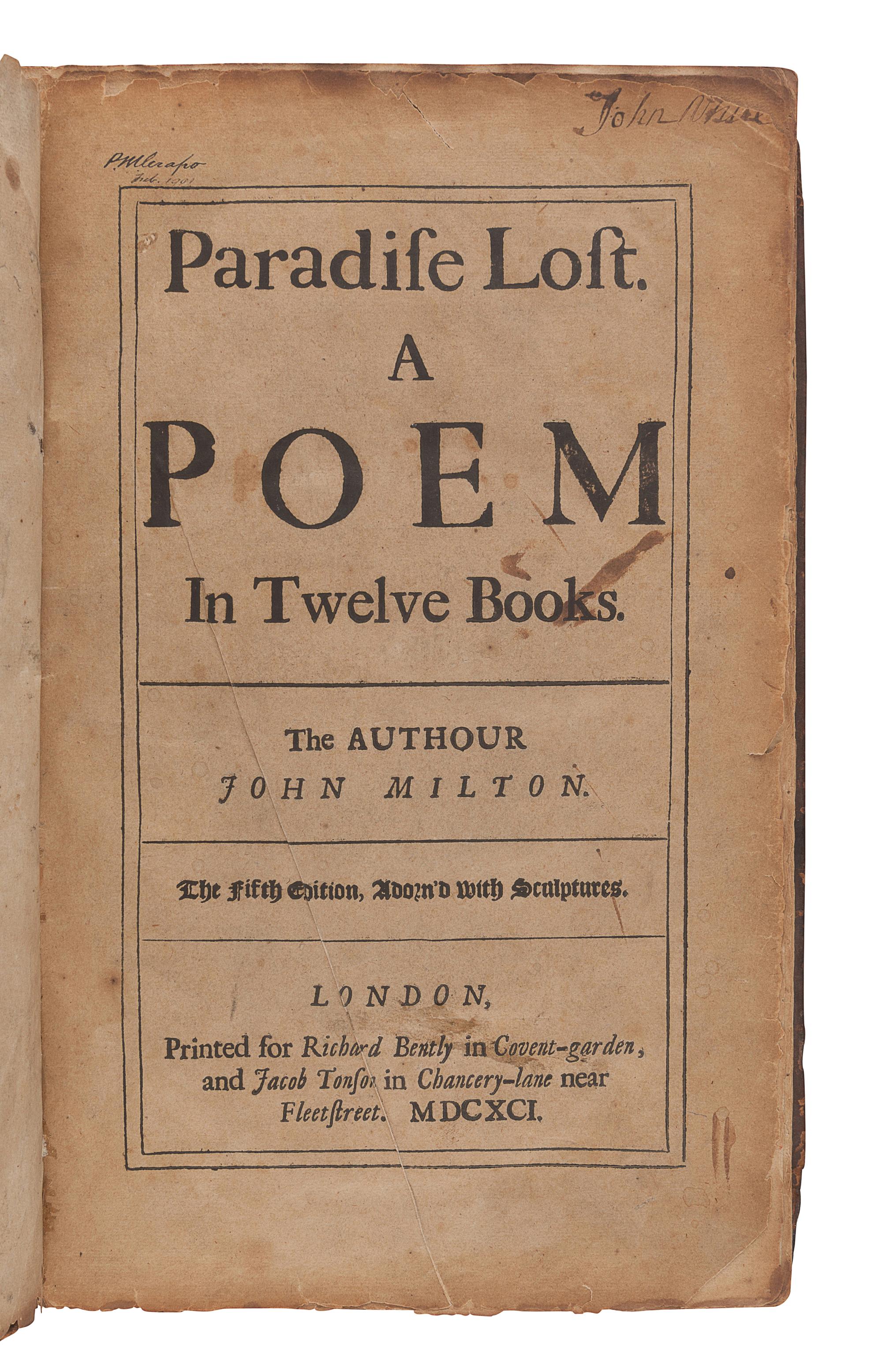 [ENGLISH LITERATURE & HISTORY].