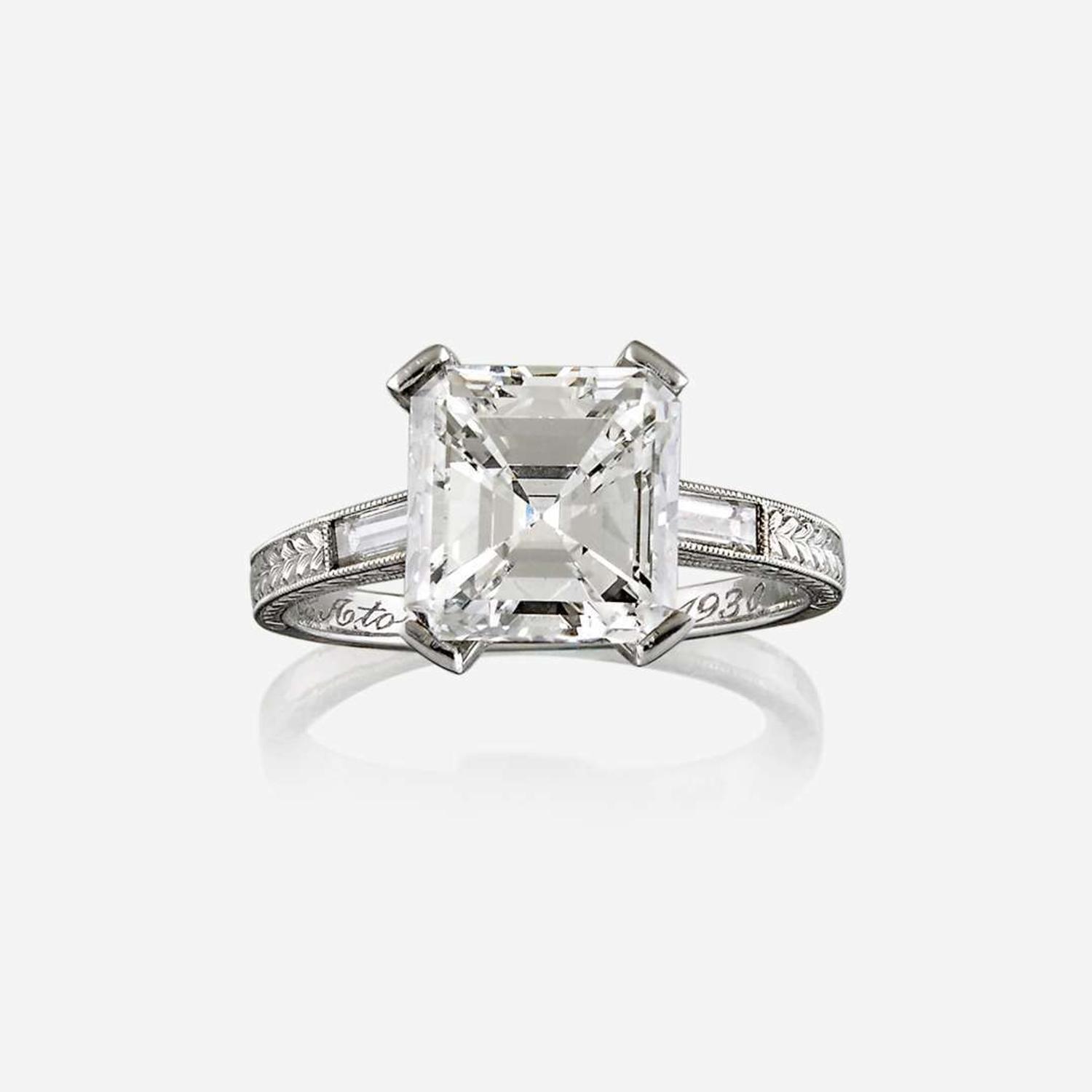 A diamond solitaire