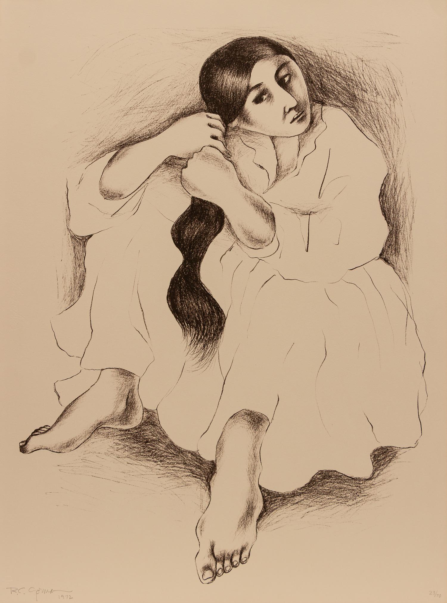 Complete Portfolio of Five Prints , Homage to Navajo Women , edition 23/70