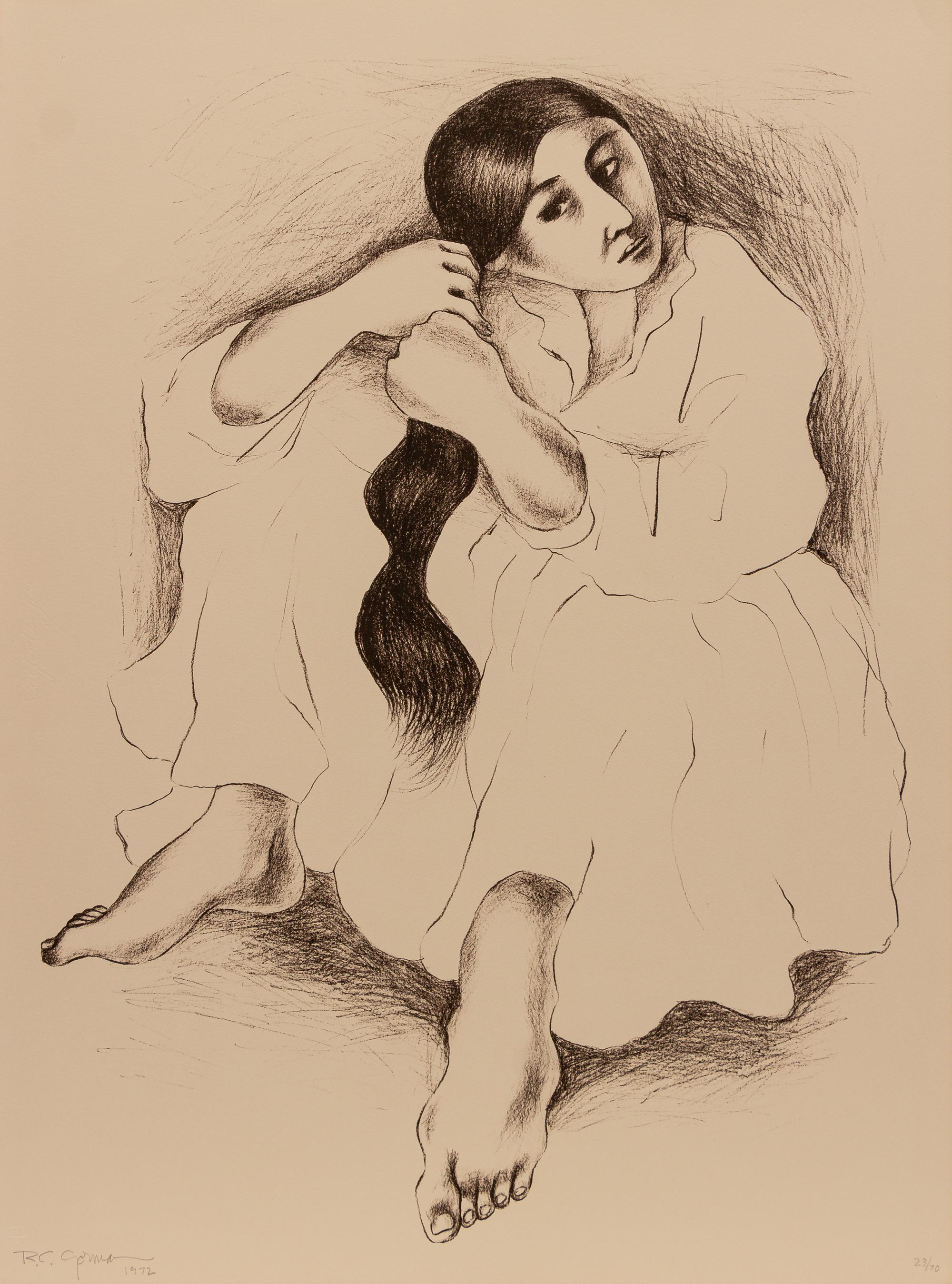 Complete Portfolio of Five Prints , Homage to Navajo Women , edition 23/70