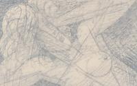 Nu, mains dans la chevelure (Nude, hands in her hair), 1958