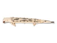 Iñupiat Carved Cribbage Board