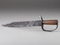 [CIVIL WAR]. Confederate D-hilt Bowie knife.
