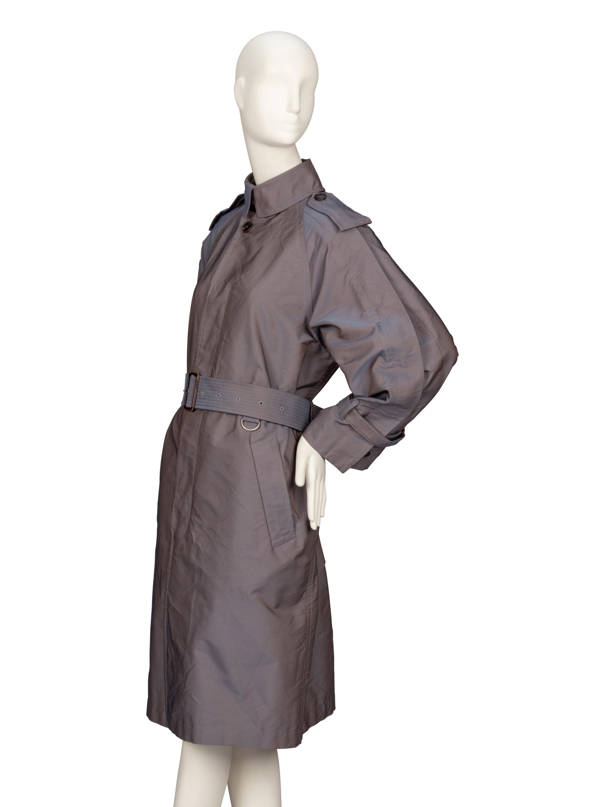 Jean Paul Gaultier, Trench Coat with Buttoned Sleeves
