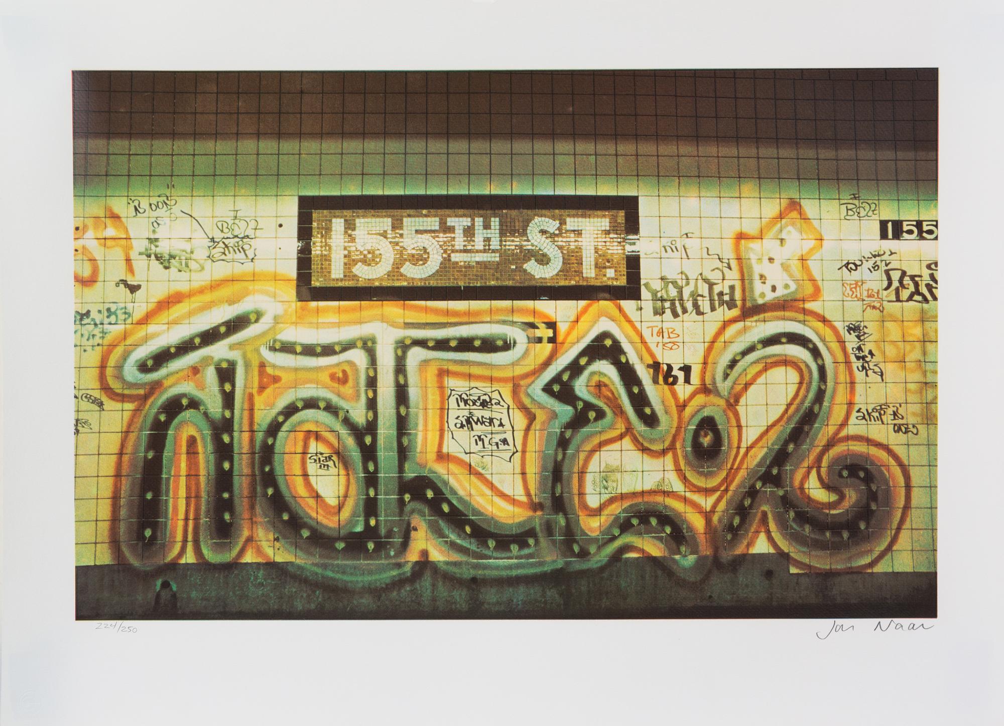 Jon Naar, (American, 20th Century), Two Works; and Untitled 4 (155th Street) from the Faith of Graffiti Portfolio