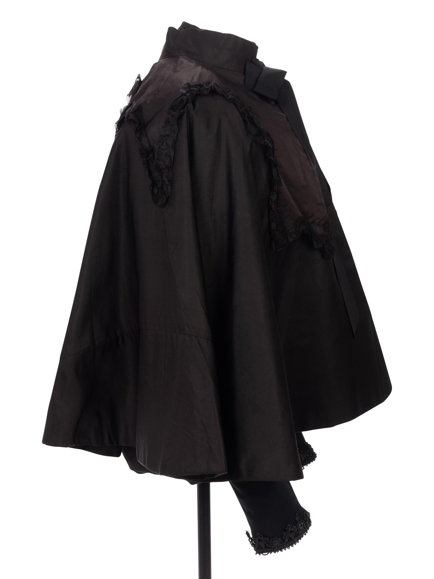 Collection of Four 19th Century Pieces; Three Capes & One Beaded Collar, 1880-1890s