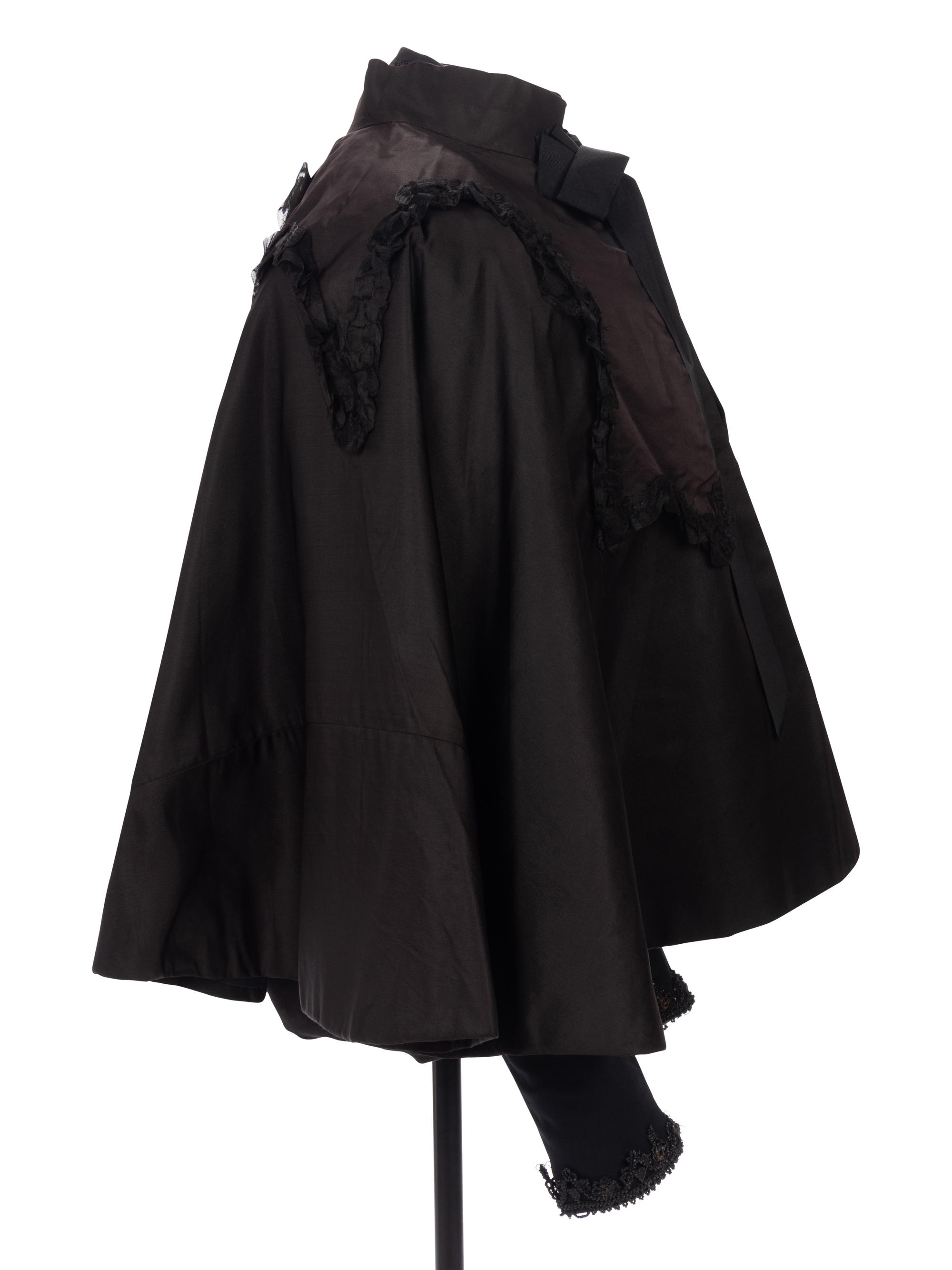 Collection of Four 19th Century Pieces; Three Capes & One Beaded Collar, 1880-1890s