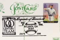 A Collection of 24 Legends of Baseball First Day of Issue Perez Steele Postcards,