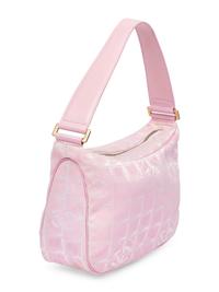 Chanel, Pink Jacquard Handbag