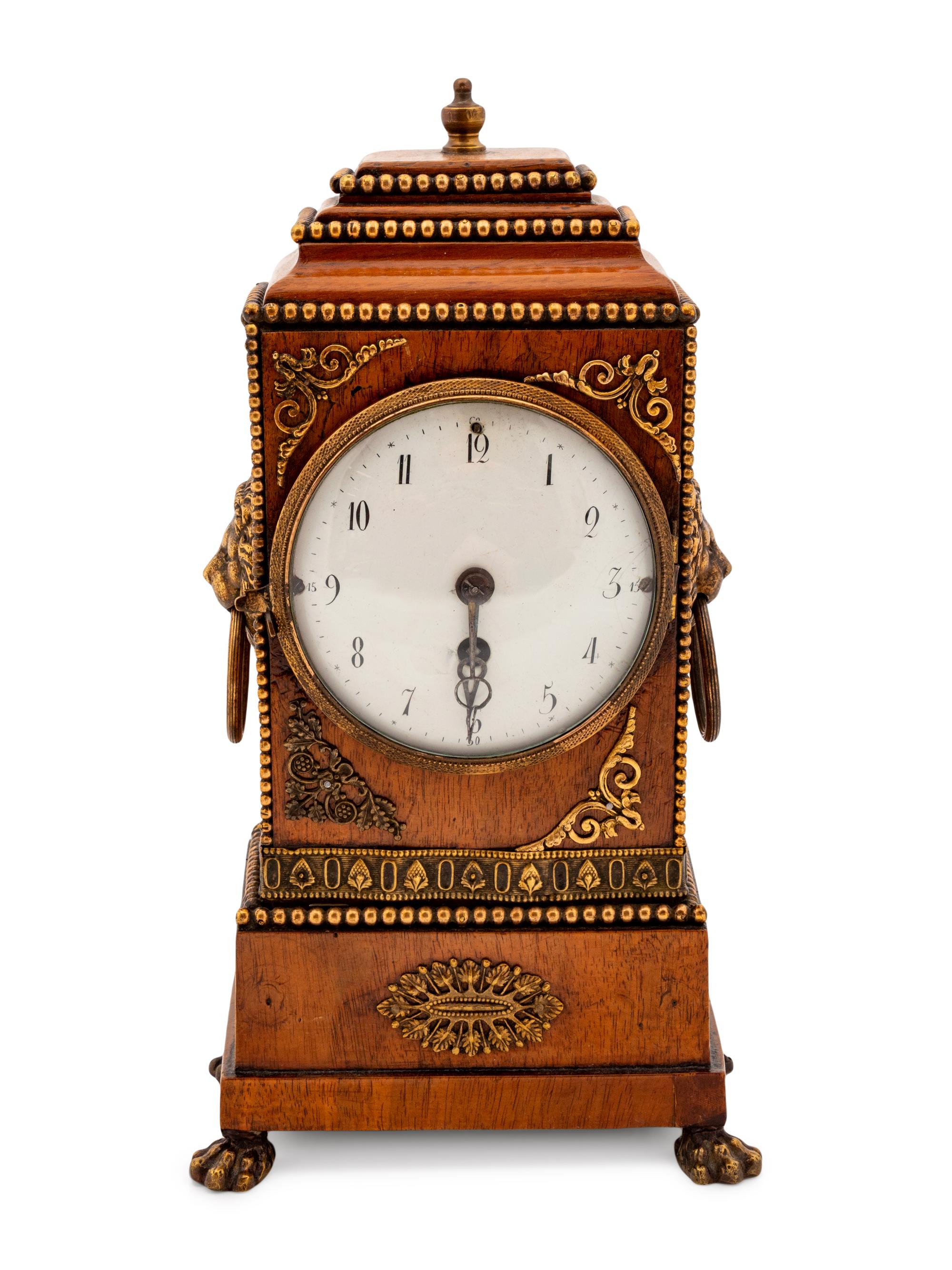 English Regency Bracket Clock