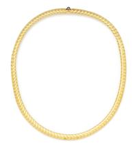 An 18 Karat Yellow Gold Collar Necklace, Roberto Coin, 29.40 dwts.