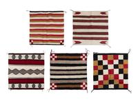 A Group of Single Saddle Blankets